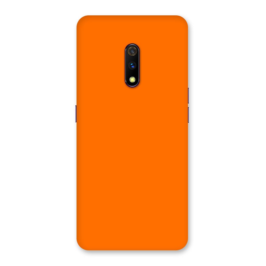 Mac Orange Back Case for Realme X