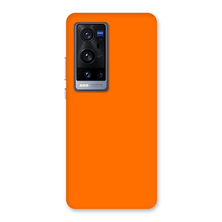 Mac Orange Back Case for Vivo X60 Pro Plus