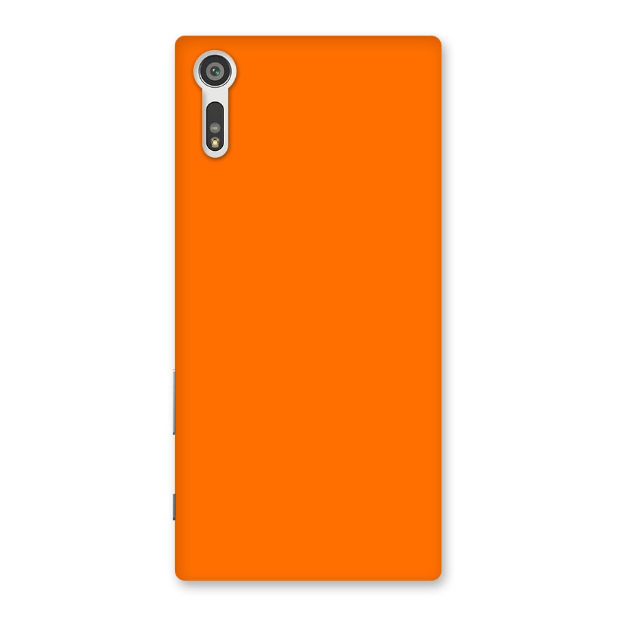 Mac Orange Back Case for Xperia XZ