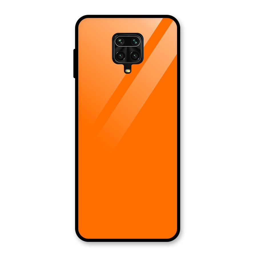 Mac Orange Glass Back Case for Poco M2 Pro