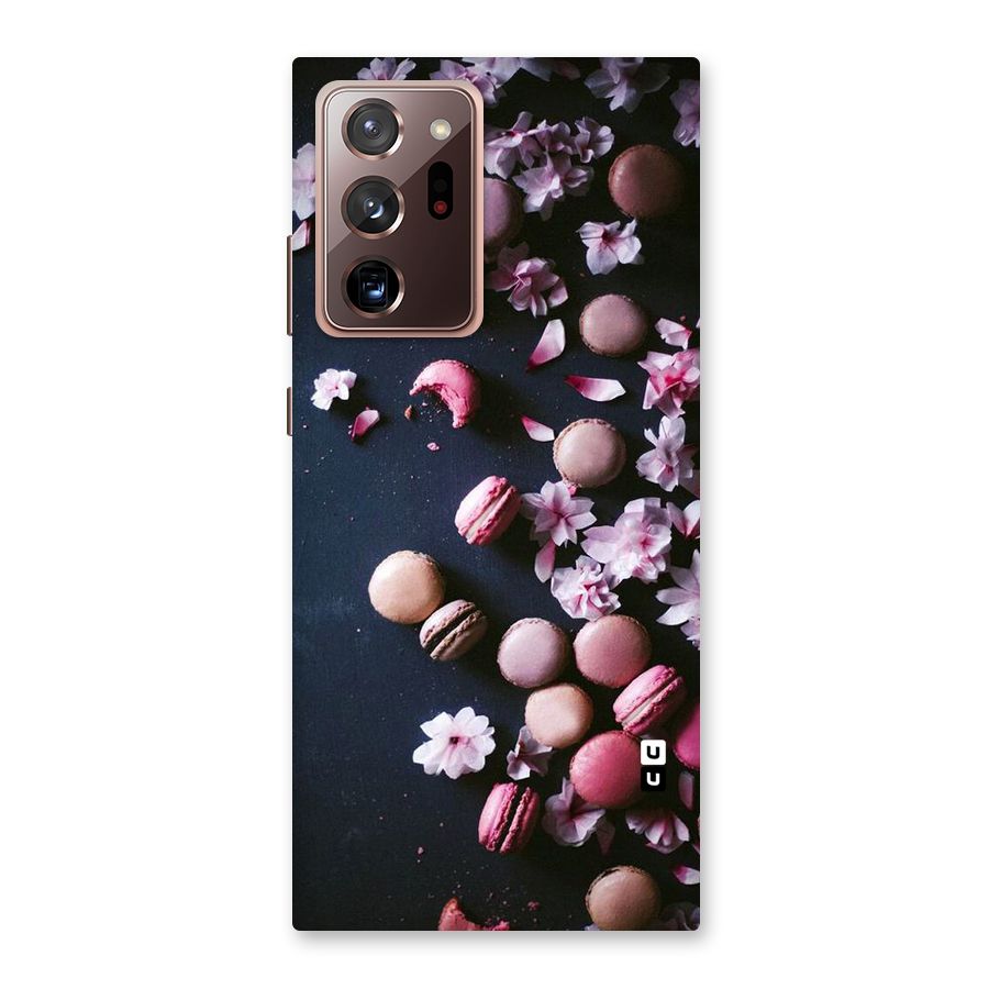 Macaroons And Cheery Blossoms Back Case for Galaxy Note 20 Ultra