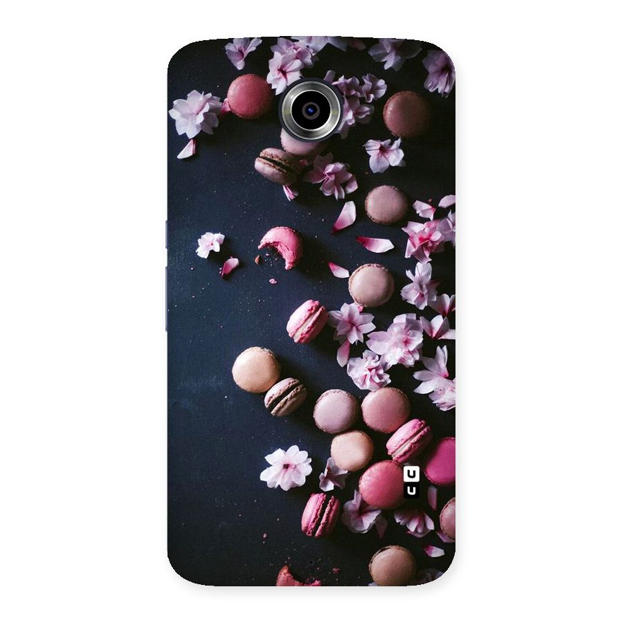 Macaroons And Cheery Blossoms Back Case for Nexsus 6
