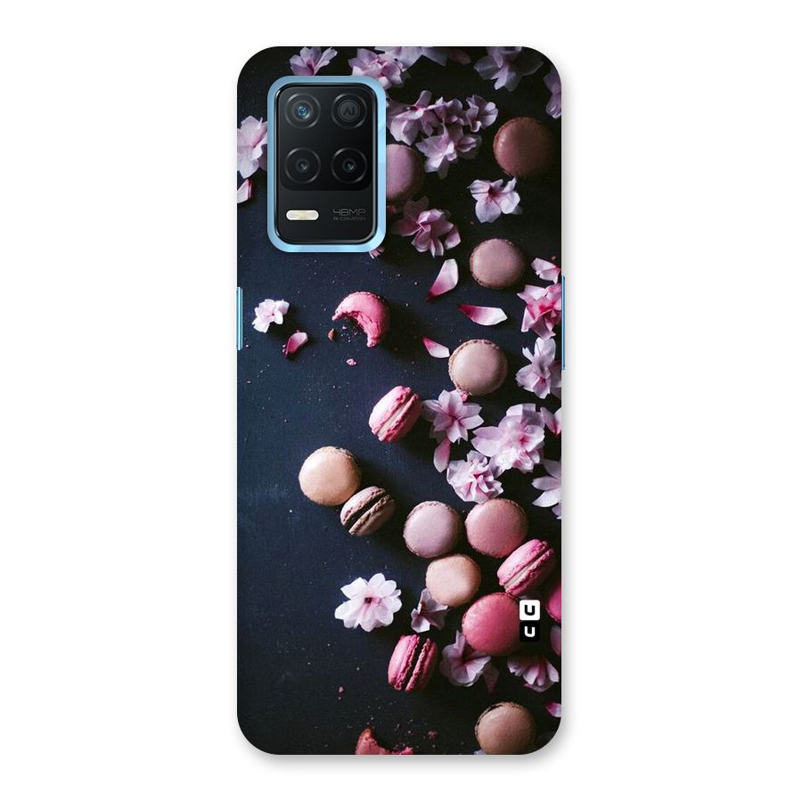 Macaroons And Cheery Blossoms Back Case for Realme 8 5G