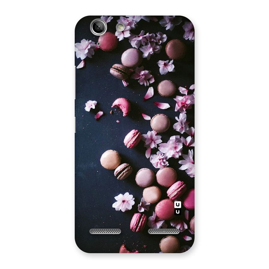 Macaroons And Cheery Blossoms Back Case for Vibe K5