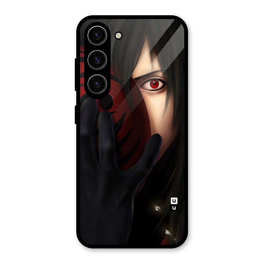 Madara Sharingan Glass Back Case for Galaxy S23