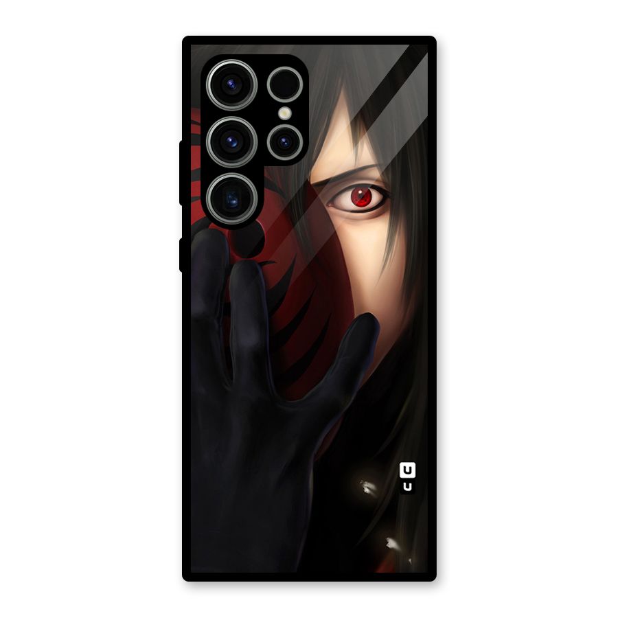 Madara Sharingan Glass Back Case for Galaxy S23 Ultra