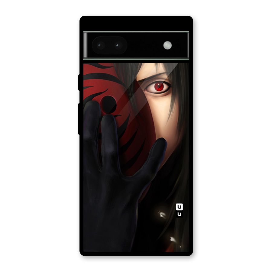 Madara Sharingan Glass Back Case for Google Pixel 6a