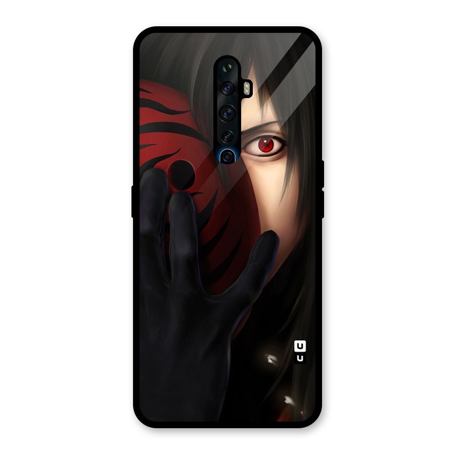 Madara Sharingan Glass Back Case for Oppo Reno2 F