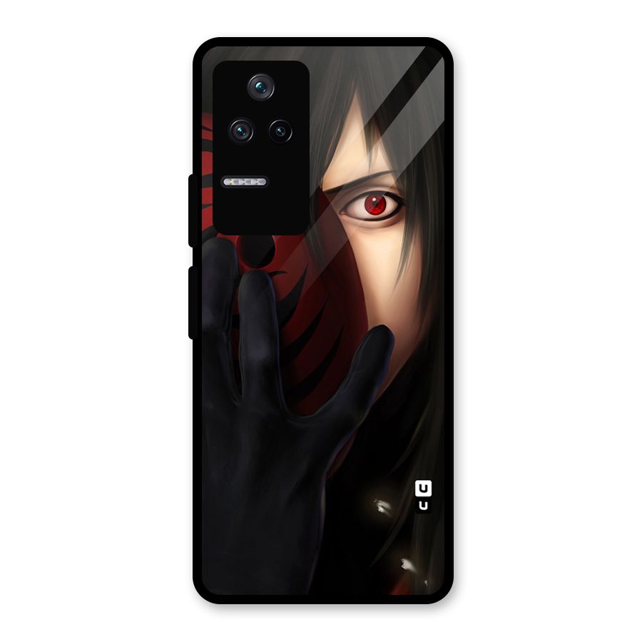 Madara Sharingan Glass Back Case for Poco F4 5G