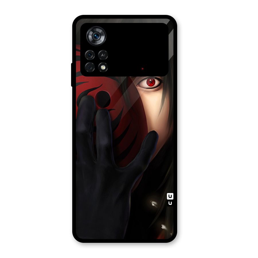 Madara Sharingan Glass Back Case for Poco X4 Pro 5G