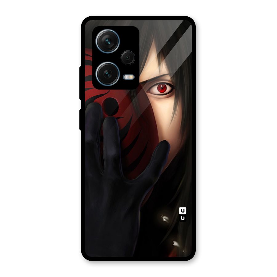 Madara Sharingan Glass Back Case for Redmi Note 12 Pro Plus 5G