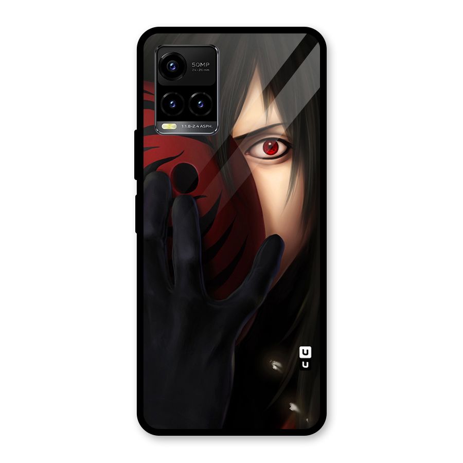 Madara Sharingan Glass Back Case for Vivo Y21A