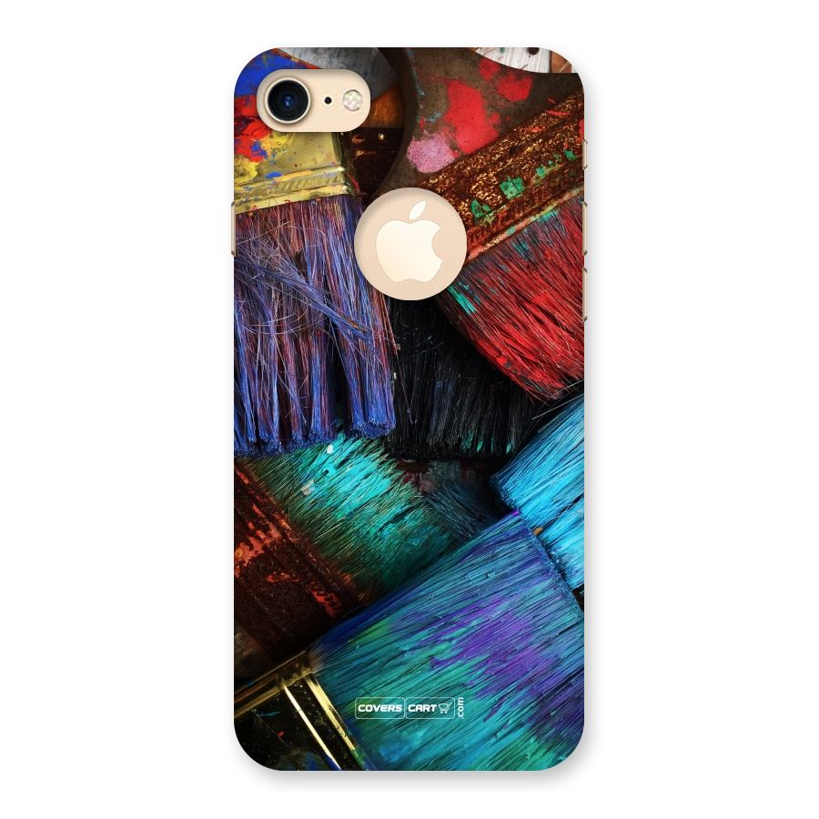 Magic Brushes Back Case for iPhone 7 Logo Cut