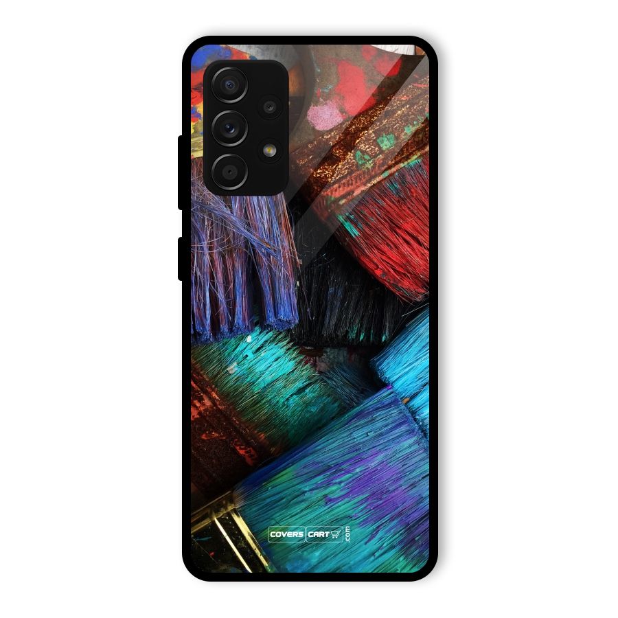 Magic Brushes Glass Back Case for Galaxy A53 5G