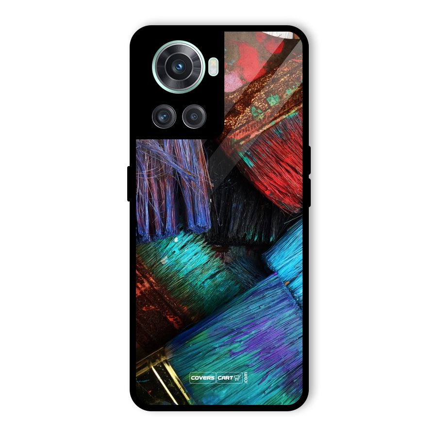 Magic Brushes Glass Back Case for OnePlus 10R