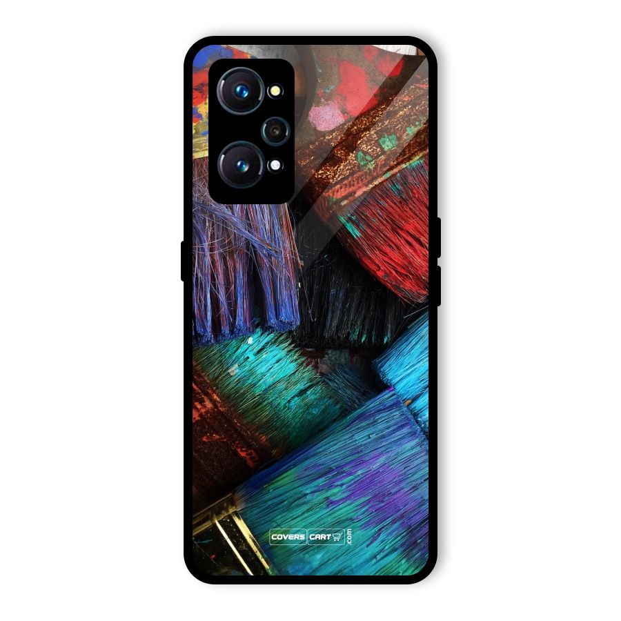 Magic Brushes Glass Back Case for Realme GT 2
