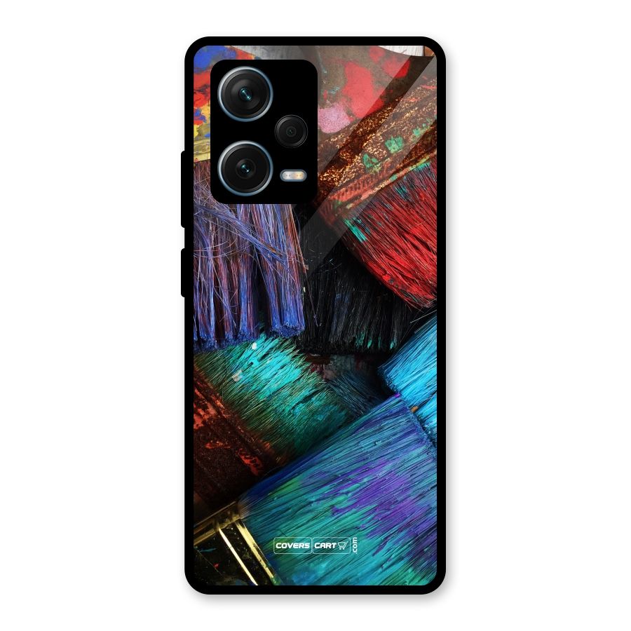 Magic Brushes Glass Back Case for Redmi Note 12 Pro Plus 5G