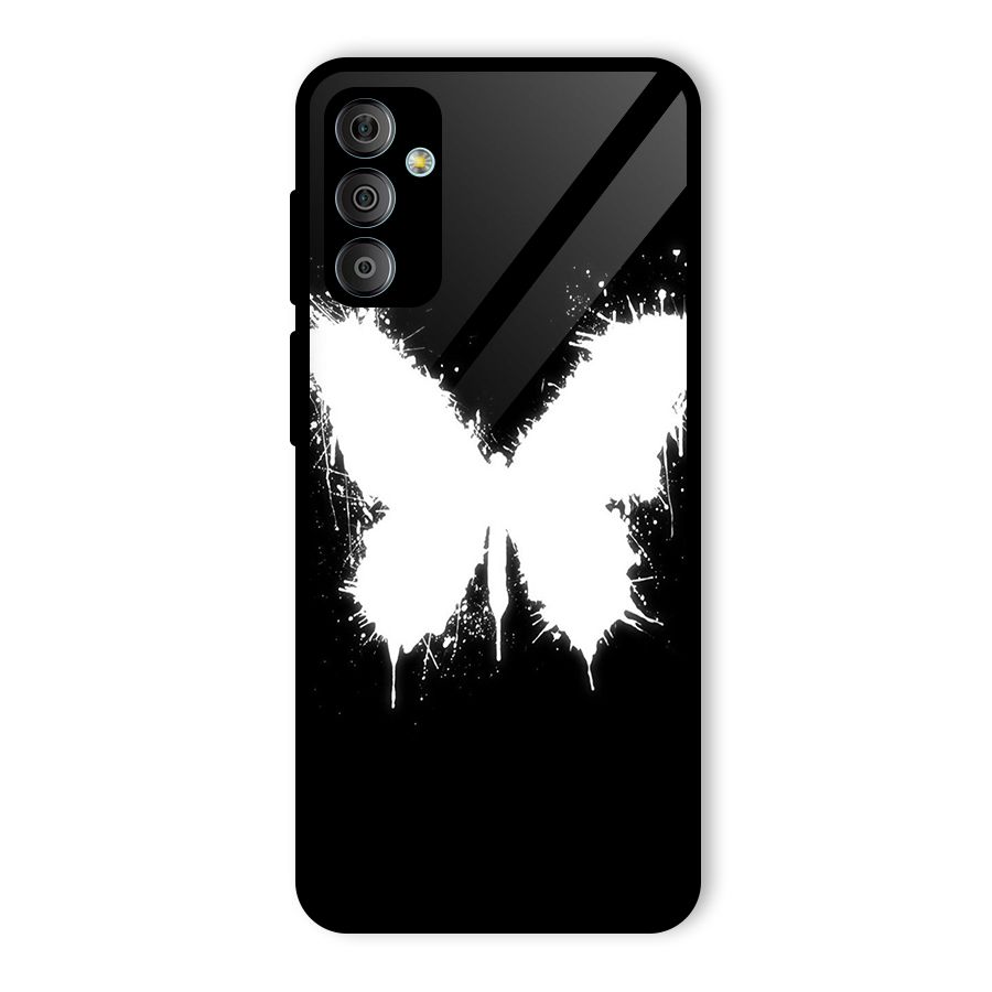 Magic Butterfly Glass Back Case for Galaxy F23