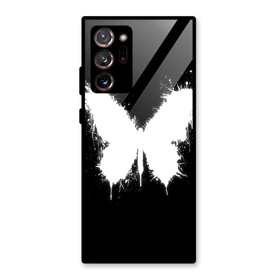 Magic Butterfly Glass Back Case for Galaxy Note 20 Ultra 5G