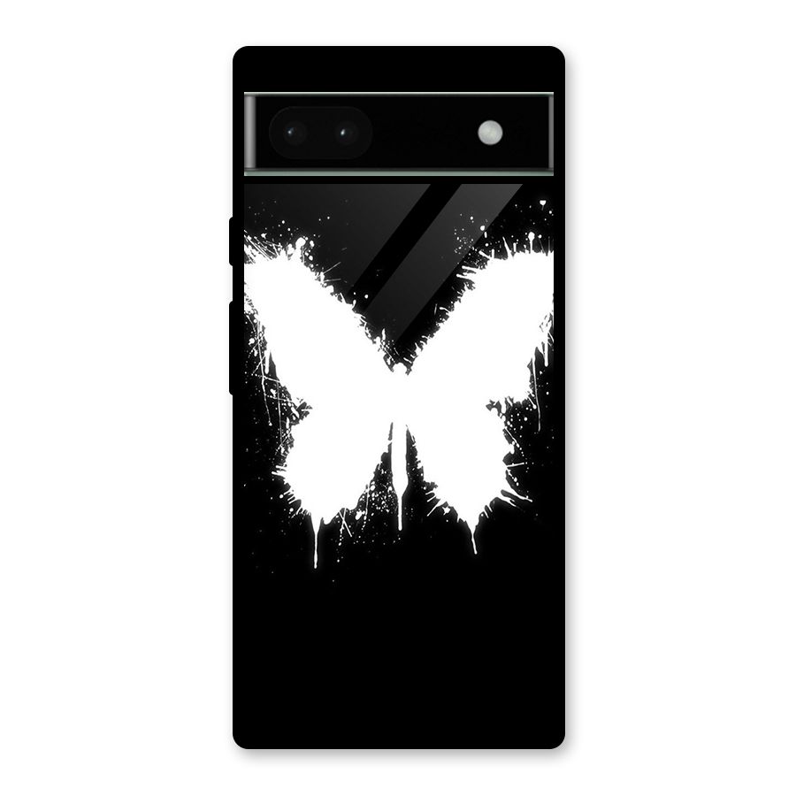 Magic Butterfly Glass Back Case for Google Pixel 6a