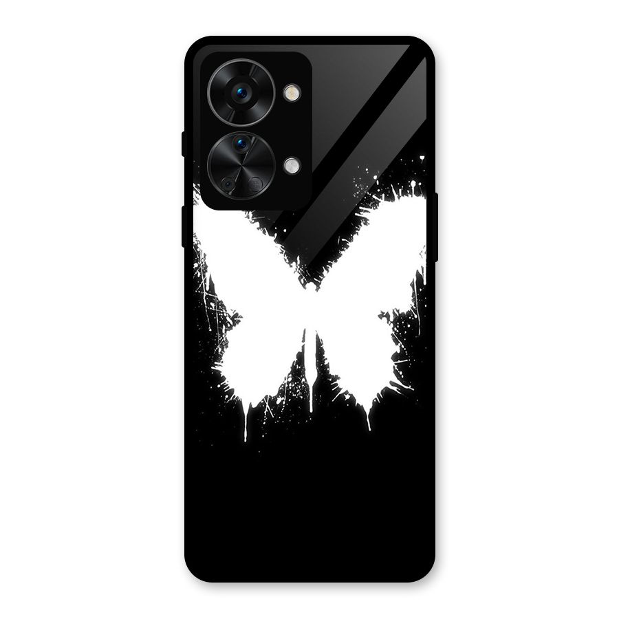 Magic Butterfly Glass Back Case for OnePlus Nord 2T