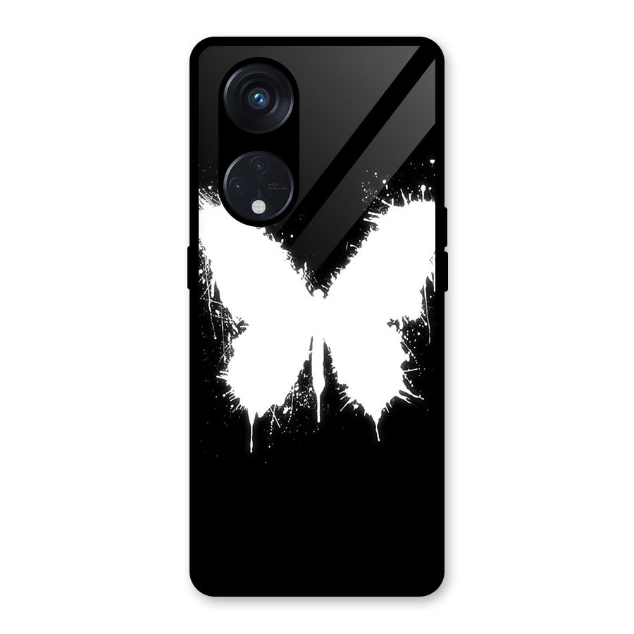 Magic Butterfly Glass Back Case for Reno8 T 5G