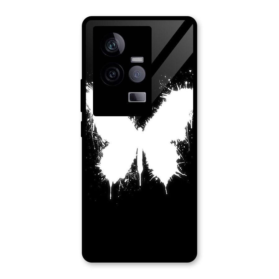 Magic Butterfly Glass Back Case for Vivo iQOO 11 5G