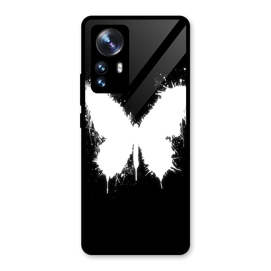 Magic Butterfly Glass Back Case for Xiaomi 12 Pro