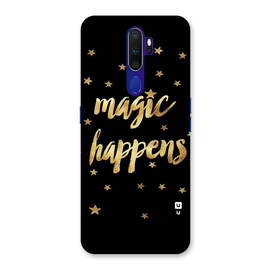 Magic Happens Back Case for Oppo A9 (2020)