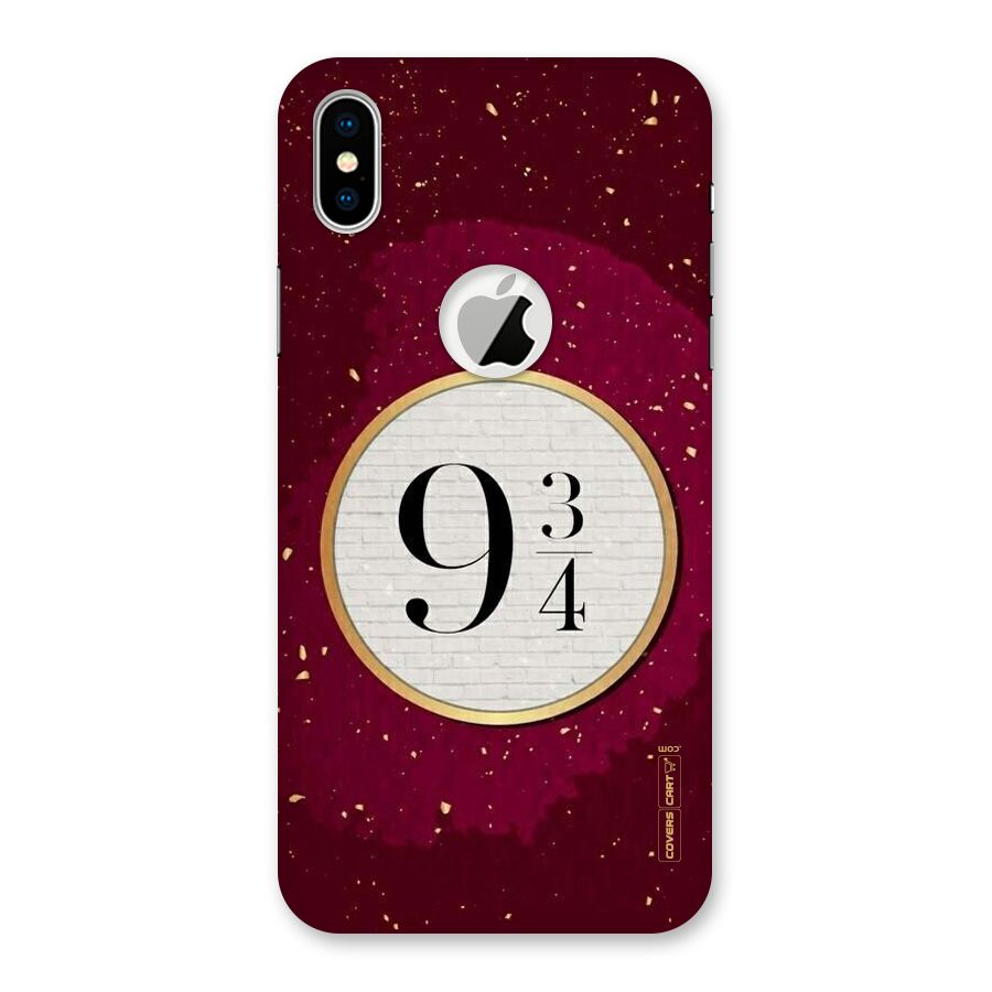 Magic Number Back Case for iPhone X Logo Cut