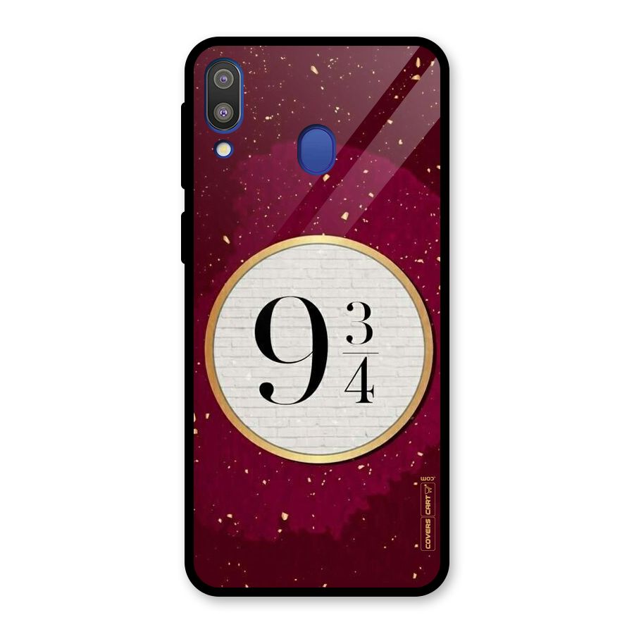 Magic Number Glass Back Case for Galaxy M20
