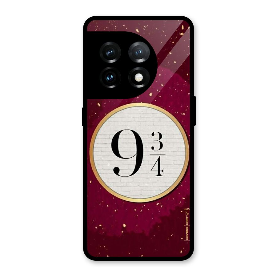 Magic Number Glass Back Case for OnePlus 11