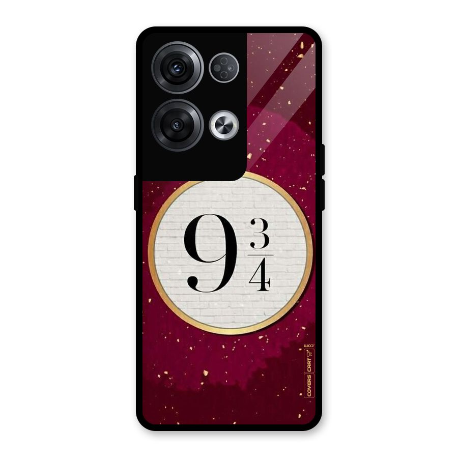 Magic Number Glass Back Case for Oppo Reno8 Pro 5G