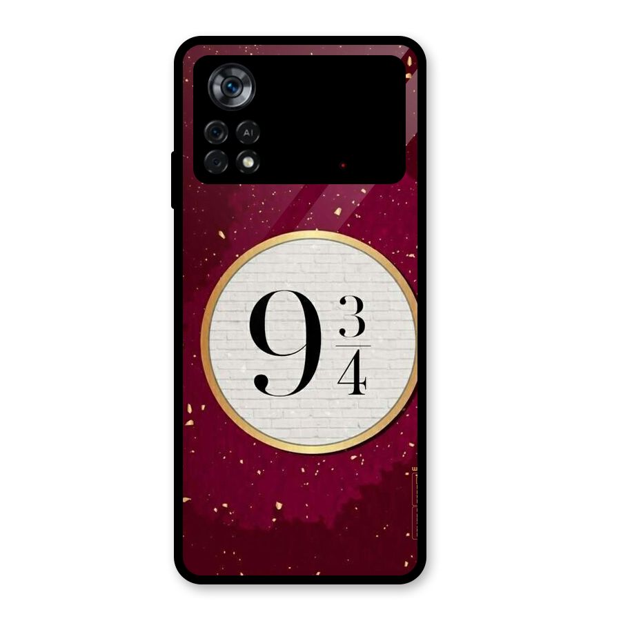 Magic Number Glass Back Case for Poco X4 Pro 5G