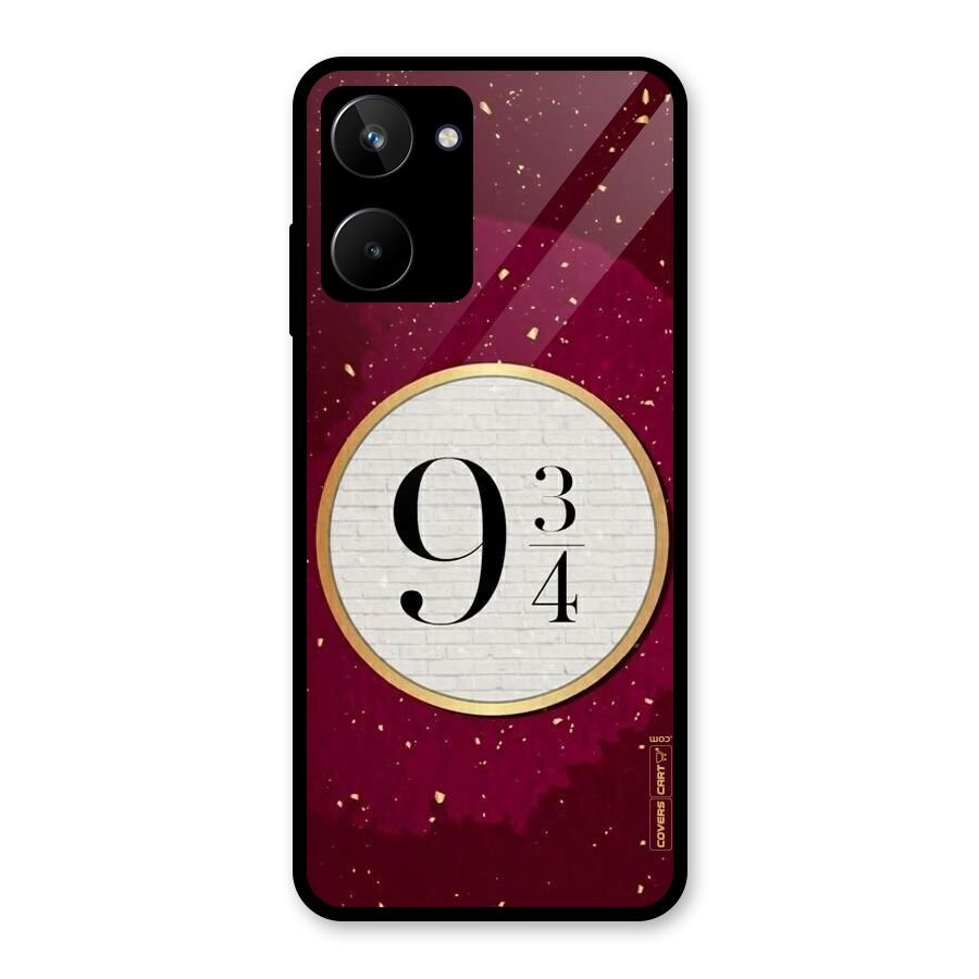 Magic Number Glass Back Case for Realme 10