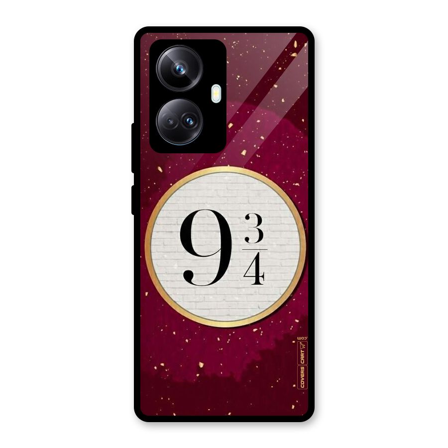 Magic Number Glass Back Case for Realme 10 Pro Plus