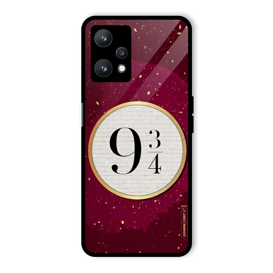 Magic Number Glass Back Case for Realme 9 Pro 5G