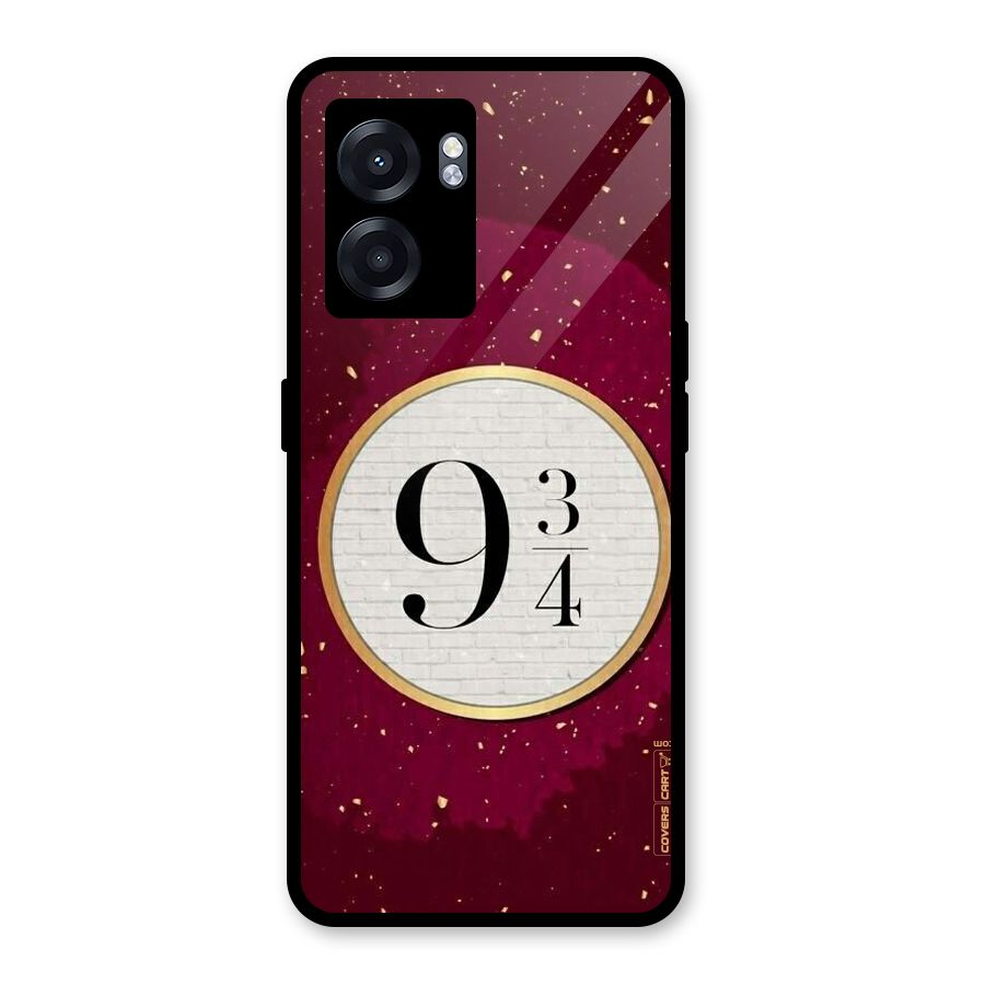 Magic Number Glass Back Case for Realme Narzo 50 5G