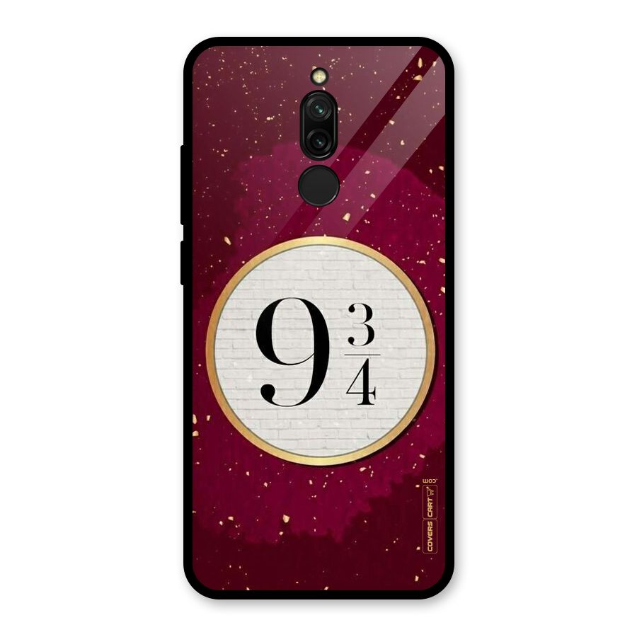 Magic Number Glass Back Case for Redmi 8
