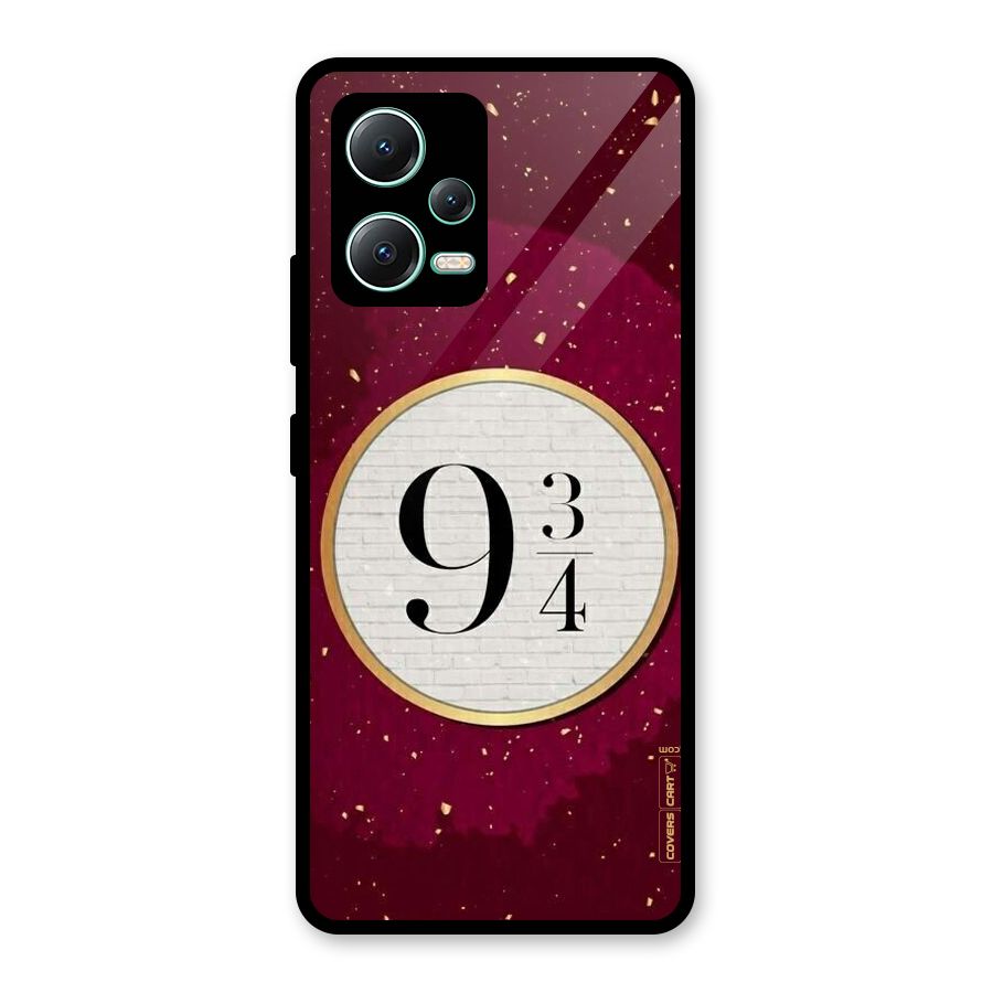 Magic Number Glass Back Case for Redmi Note 12 5G