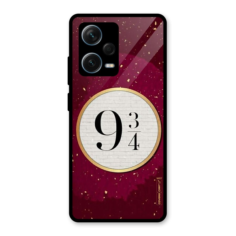 Magic Number Glass Back Case for Redmi Note 12 Pro Plus 5G