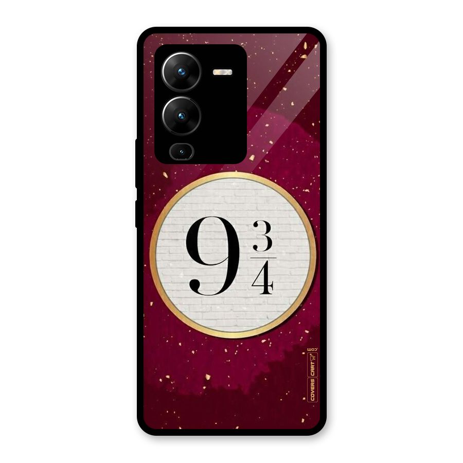 Magic Number Glass Back Case for Vivo V25 Pro