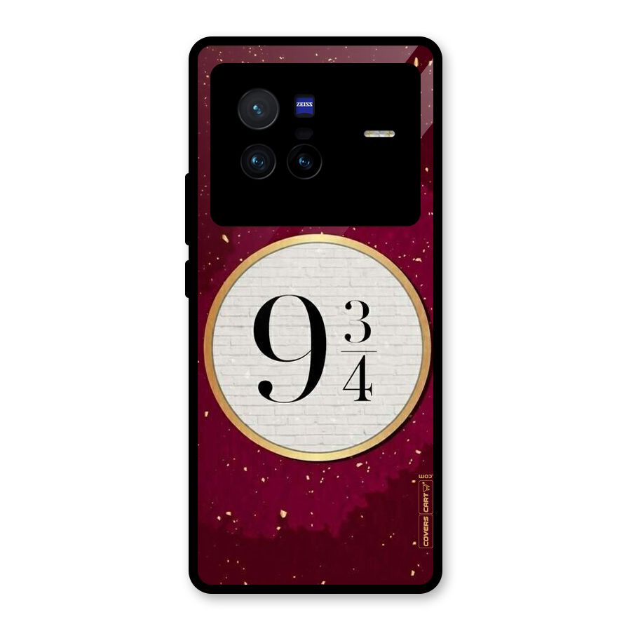 Magic Number Glass Back Case for Vivo X80