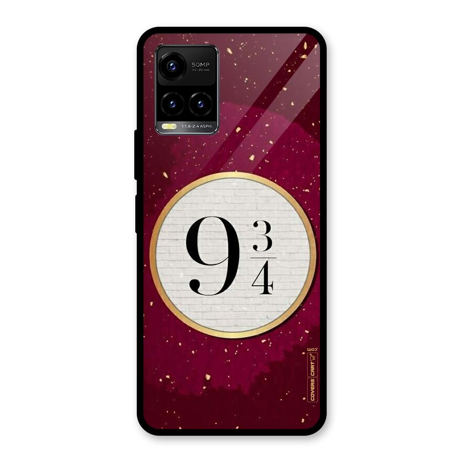 Magic Number Glass Back Case for Vivo Y21T