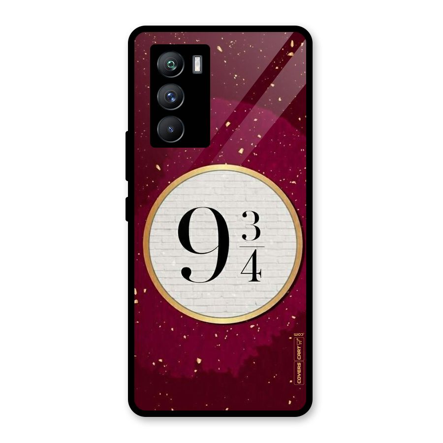 Magic Number Glass Back Case for Vivo iQOO 9 SE