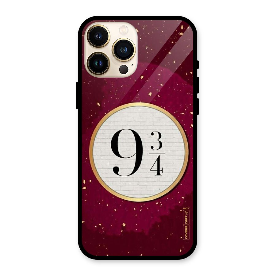 Magic Number Glass Back Case for iPhone 13 Pro Max