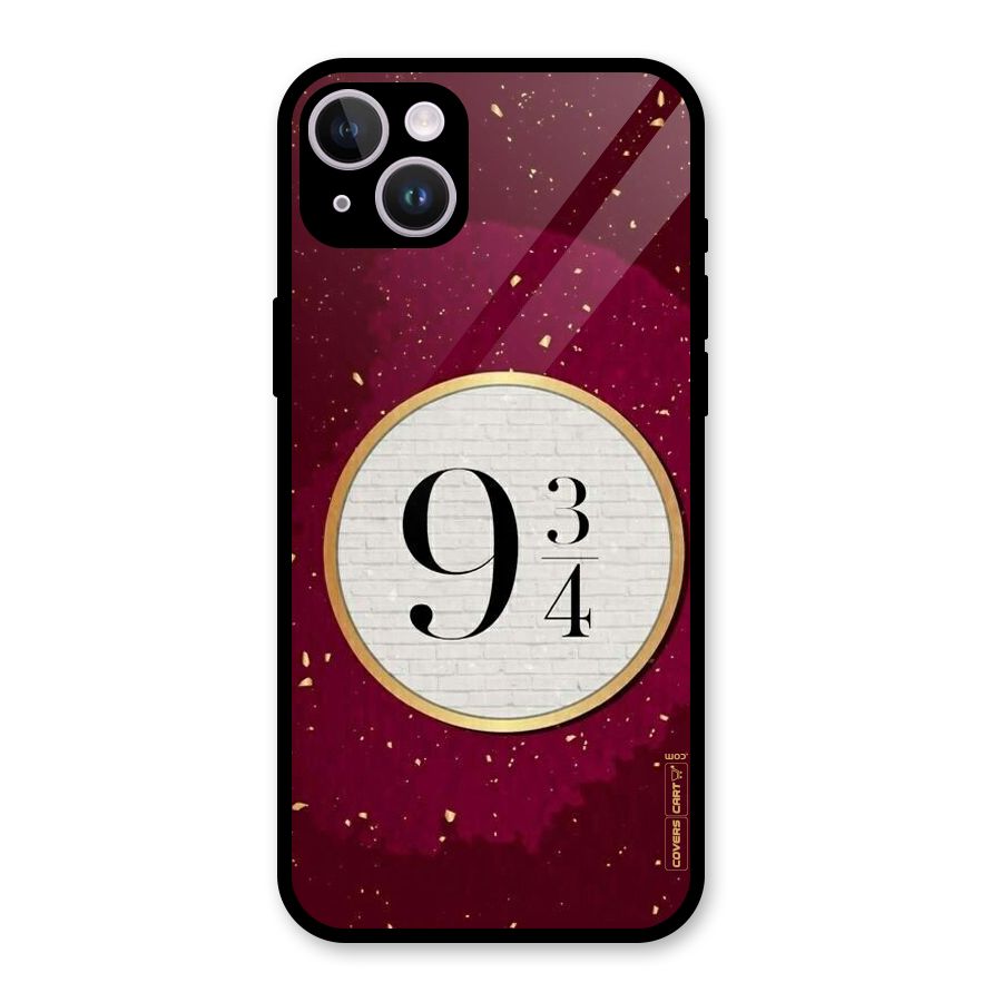 Magic Number Glass Back Case for iPhone 14 Plus