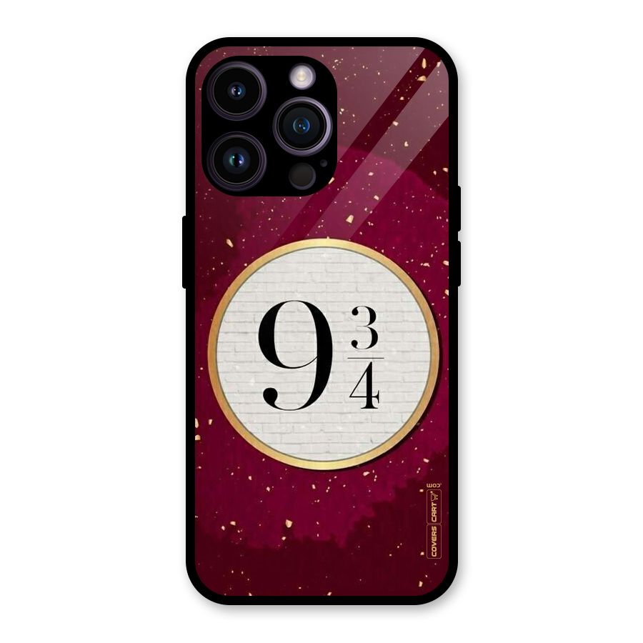 Magic Number Glass Back Case for iPhone 14 Pro Max
