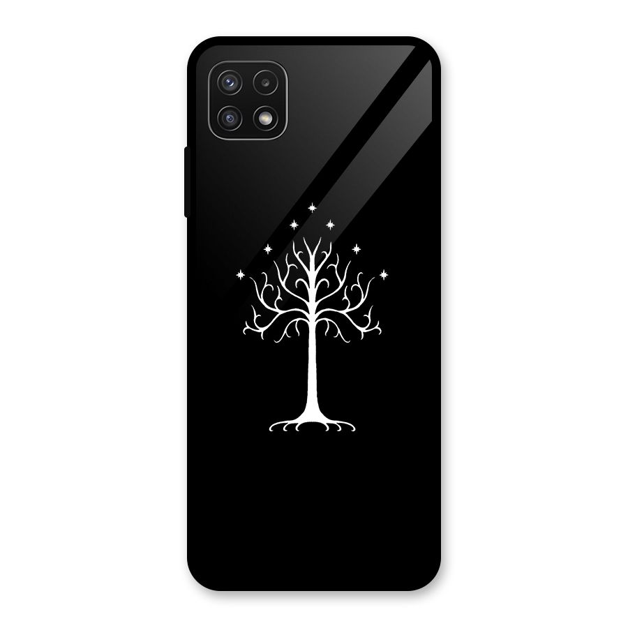 Magic Tree Glass Back Case for Galaxy A22 5G