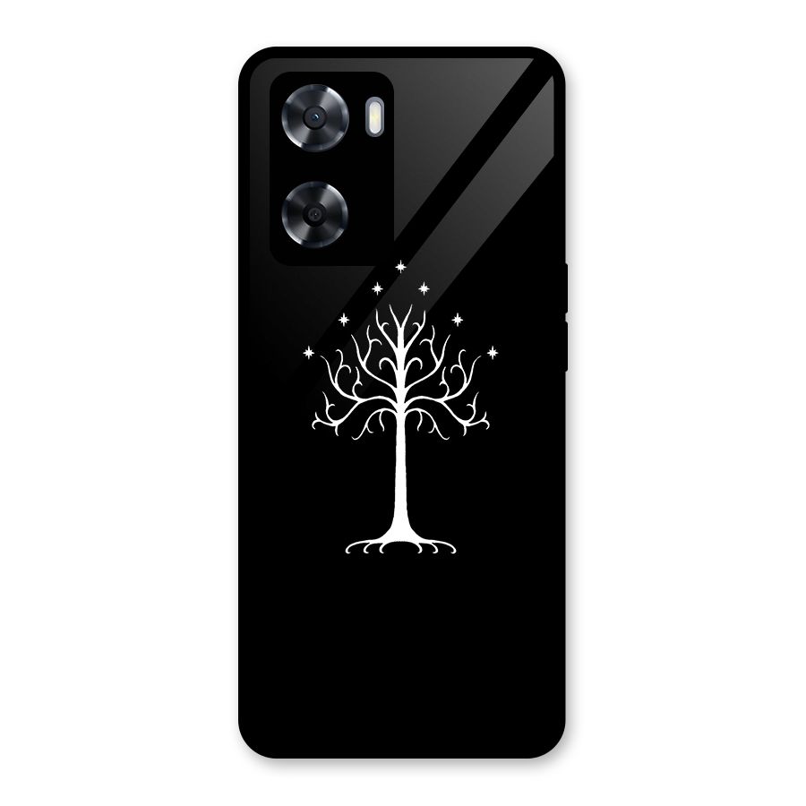 Magic Tree Glass Back Case for Oppo A57 2022